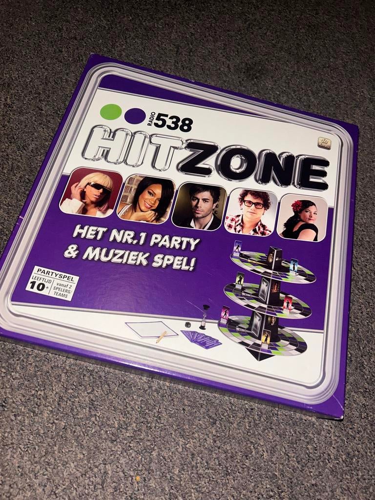 Radio 538 Hitzone Party & Muziek Spel, Hobby en Vrije tijd, Gezelschapsspellen | Bordspellen, Drie of vier spelers, Ophalen of Verzenden