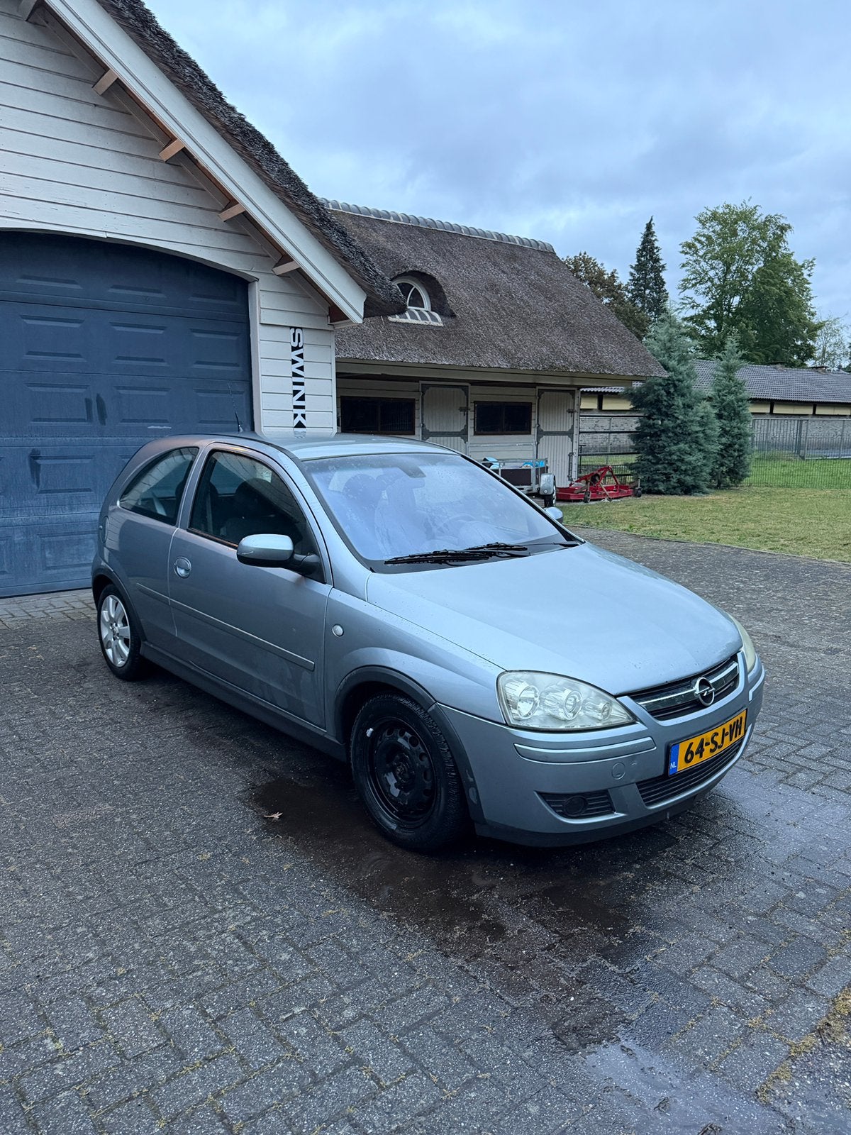 Opel Corsa 1.2 16V Twinport 3D 2006 Grijs NIEUW APK, Auto's, Voorwielaandrijving, 31 €/maand, 4 cilinders, 1229 cc