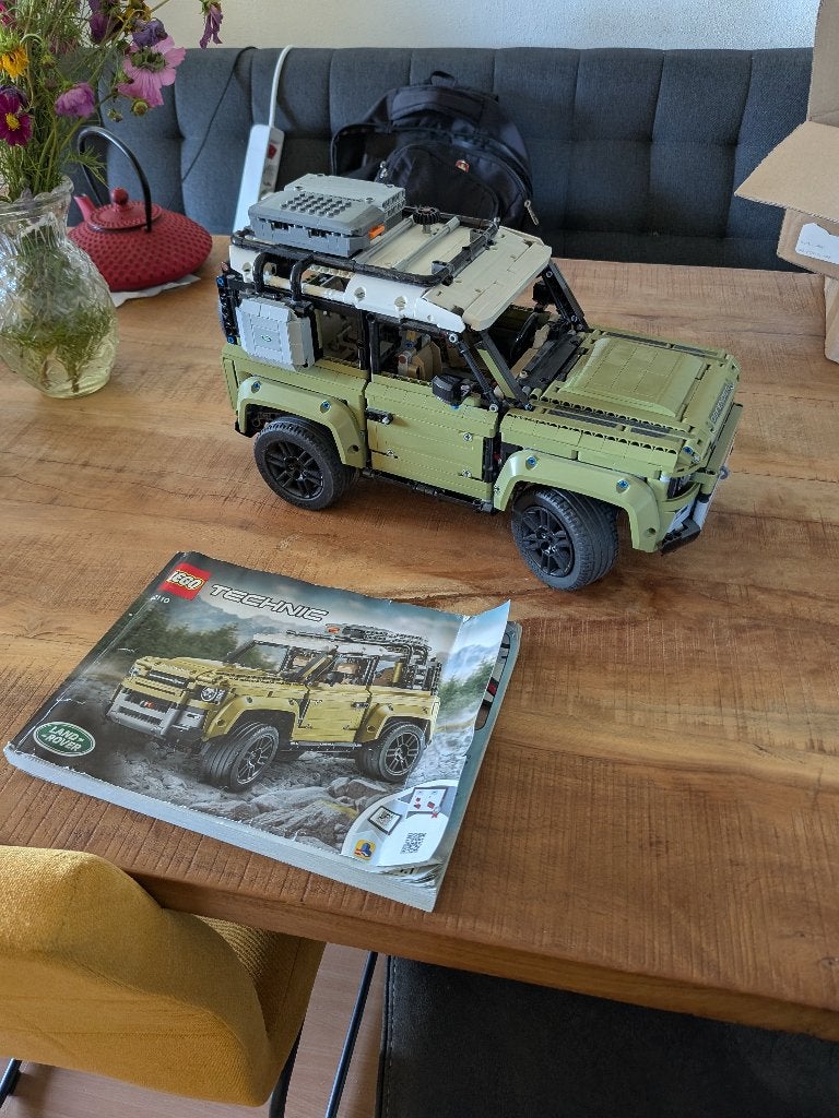 Lego Land Rover Defender 42110, Lego, Inclusief instructies, Ophalen of Verzenden, Zo goed als nieuw