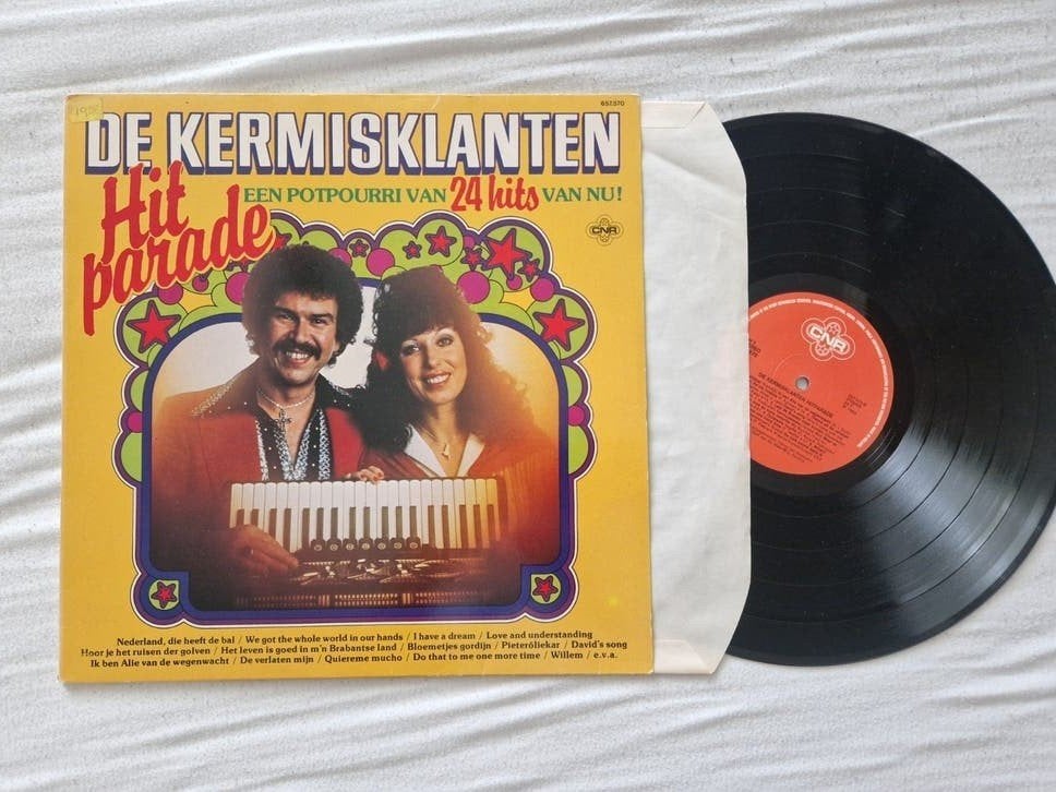 LP De Kermisklanten - Hitparade: Een Potpourri van 24 Hits, Cd's en Dvd's, Vinyl | Nederlandstalig, Ophalen of Verzenden, Gebruikt