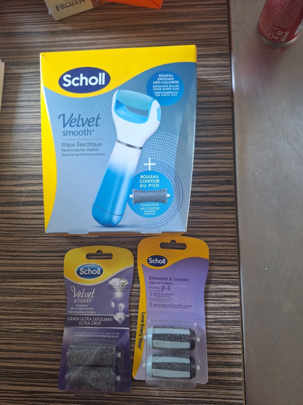 Scholl Velvet Smooth eeltverwijderaar + 2 navullingen, Ophalen, Nieuw, Overige typen