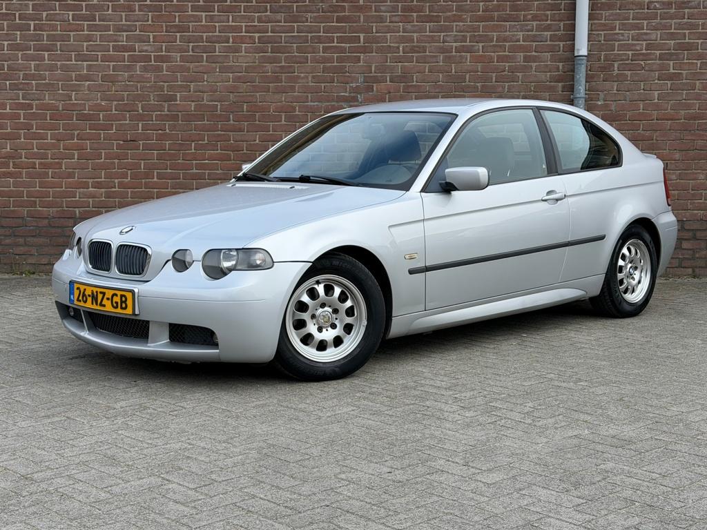 BMW 3-serie Compact 316ti|M-Pakket|NW ketting|Airco|, Auto's, Achterwielaandrijving, Beige, 4 cilinders, Handgeschakeld