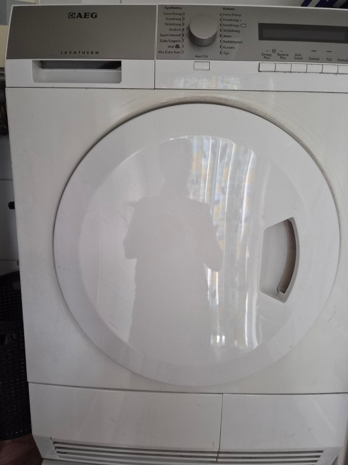 defecte AEG Lavatherm warmtepompdroger, Ophalen, Wolprogramma, 6 tot 8 kg, Gebruikt