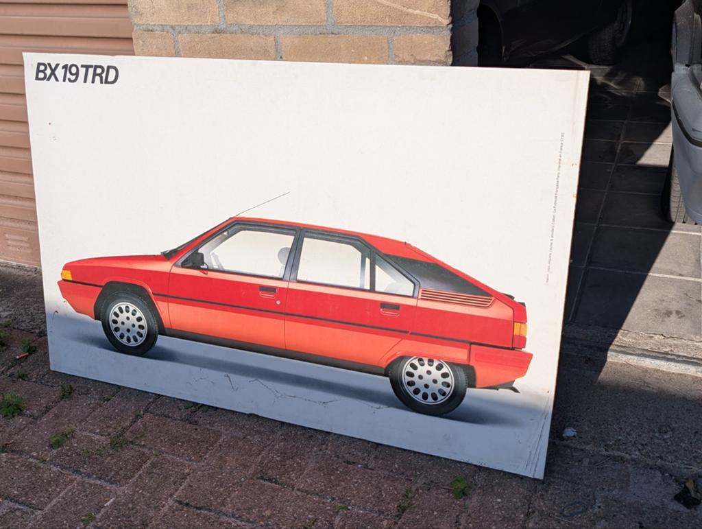 Dealer plaat Citroën Bx & Cx, Ophalen of Verzenden, Auto's