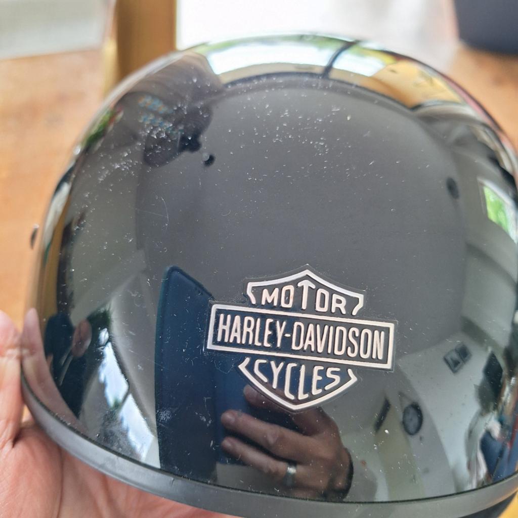 Harley-Davidson Jethelm - Maat  (53-54cm), Motoren, Kleding | Motorhelmen, Heren, Jethelm, Overige merken, Tweedehands, Ophalen of Verzenden