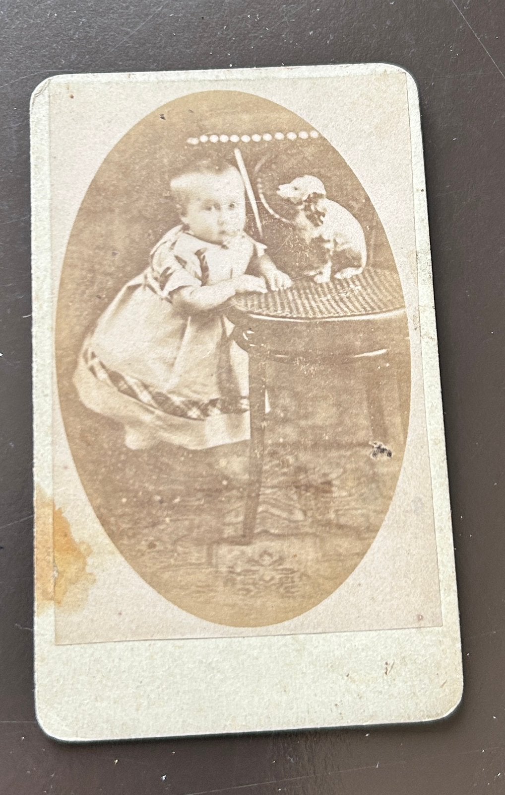Cdv C.C.Roskam, Fotograaf Amsterdam, ca.1880, Ophalen of Verzenden, Voor 1940, Gebruikt