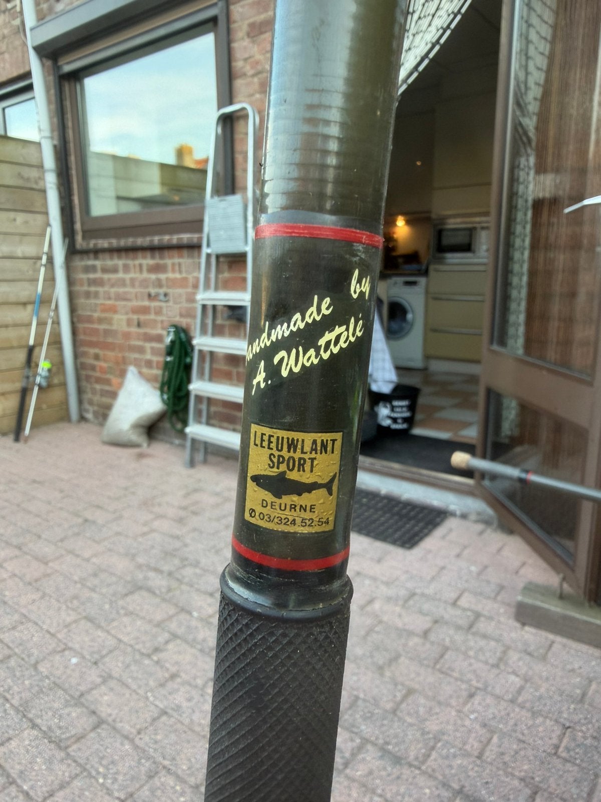 Super Zeebaars hengel Zziplex, Ophalen, Zo goed als nieuw, Werphengel