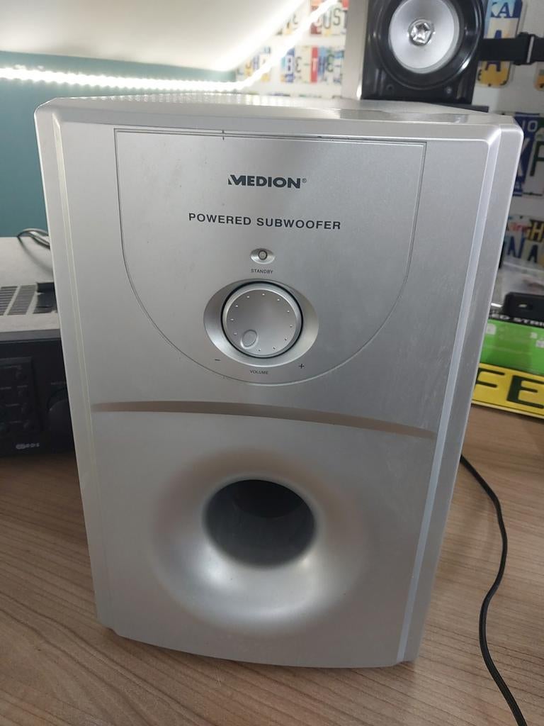 Medion actieve subwoofer, Ophalen, 120 watt of meer, Subwoofer, Overige merken