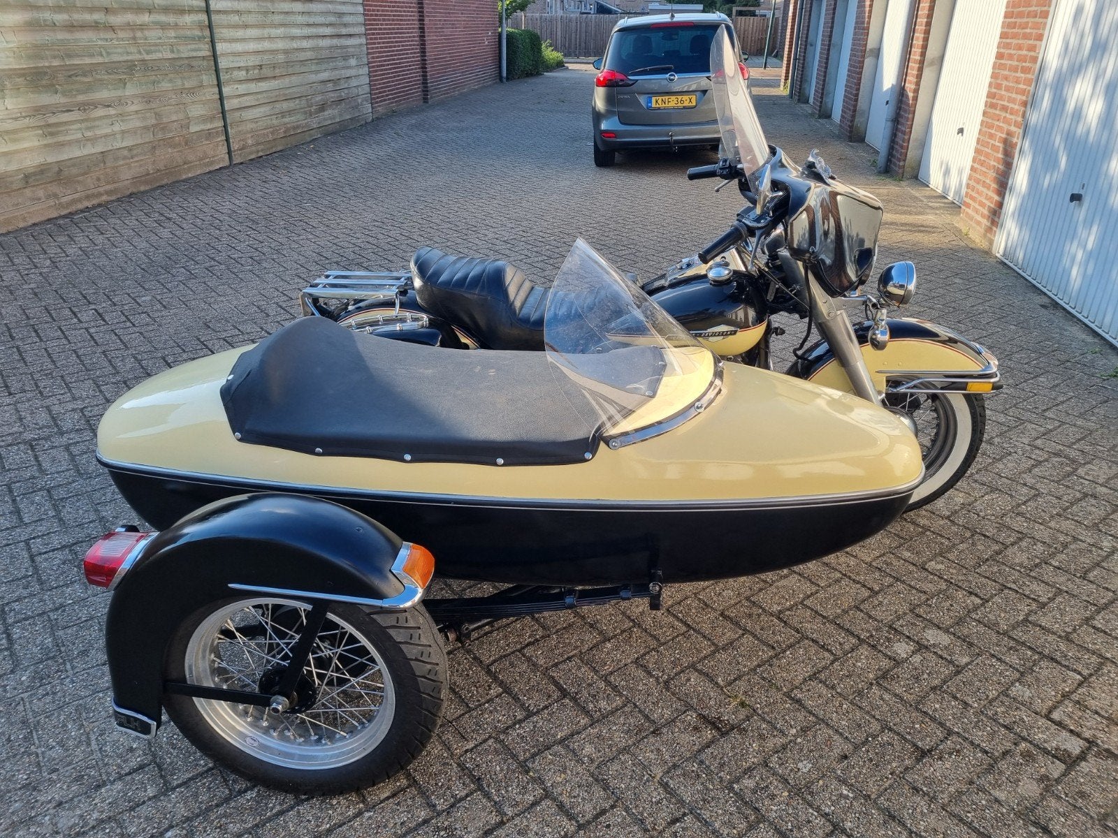 te koop te ruil flh 1978 met zijspan, Motoren, Ophalen of Verzenden, Gebruikt