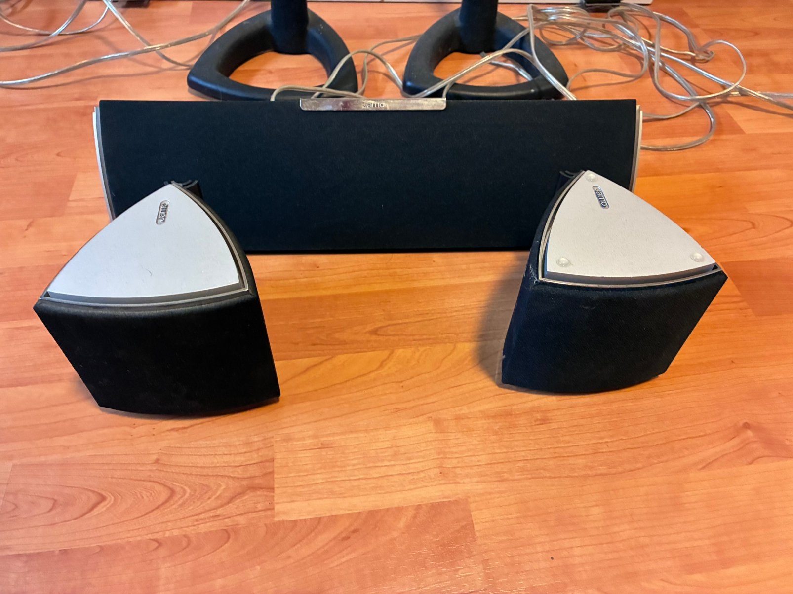 Jamo dolby suround 5.1. speaker set, Audio, Tv en Foto, Luidsprekers, Ophalen, Subwoofer, Zo goed als nieuw, 60 tot 120 watt