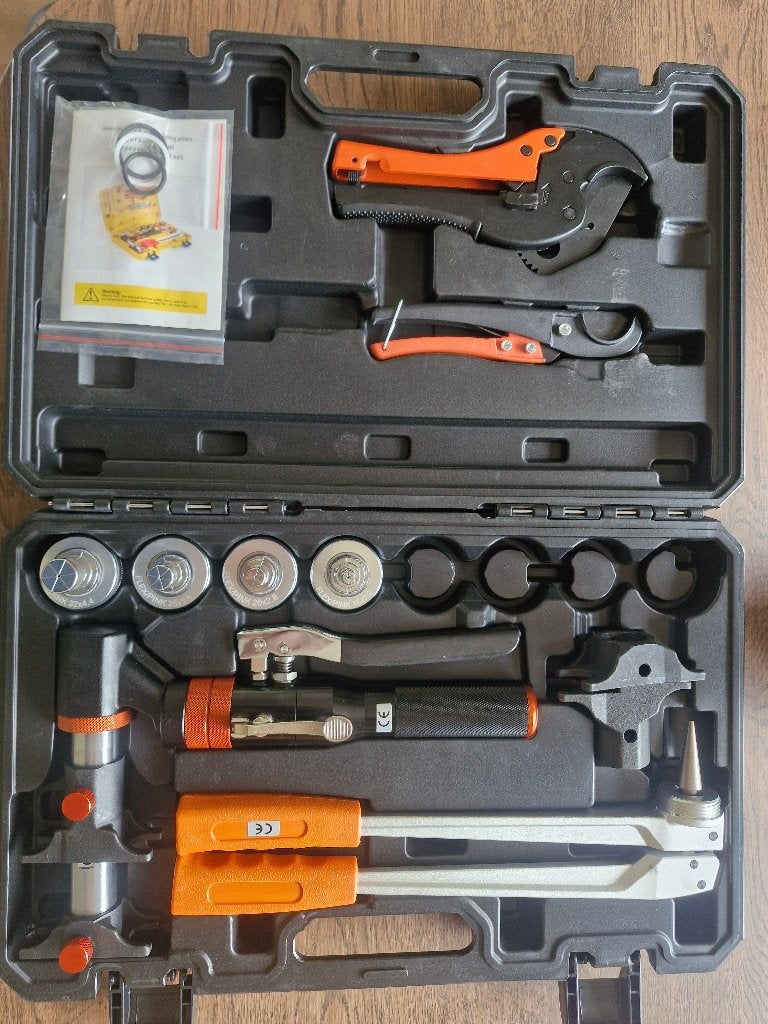 Hydraulische (axiale) perstang + optromptang, Ophalen, Nieuw, Gereedschapsset, Overige merken