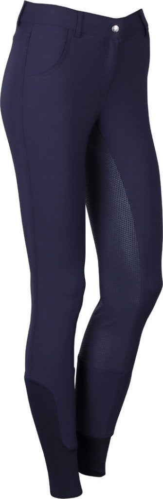 Rijbroek Turanga Full Grip Navy, Dieren en Toebehoren, Paardrijkleding, Blauw, Debaronesruitersport@hotmail.com, Nieuw, Harrys horse