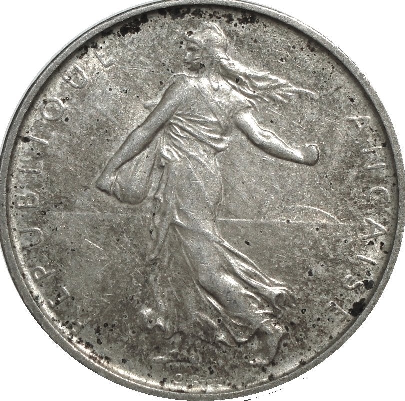 Frankrijk 5 francs 1962 (UNC, zilver), Ophalen of Verzenden, Frankrijk, Losse munt, Zilver