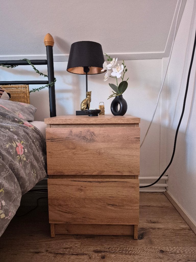 Mooie en nette nachtkastjes 2x, Ophalen, Minder dan 45 cm, 55 tot 70 cm, Zo goed als nieuw