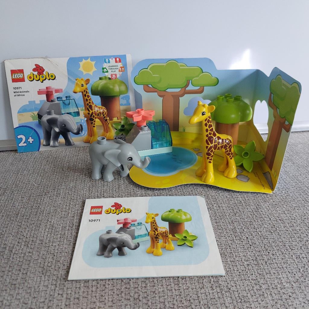 Wilde dieren in Afrika van Duplo, Compleet, Ophalen of Verzenden, Zo goed als nieuw, Duplo