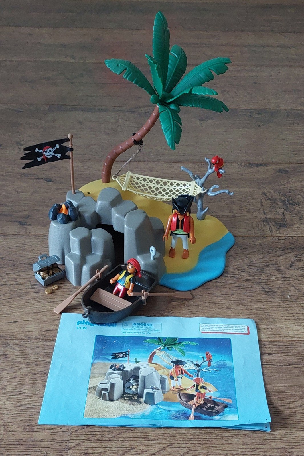 Playmobil piraten eiland, Ophalen of Verzenden, Gebruikt