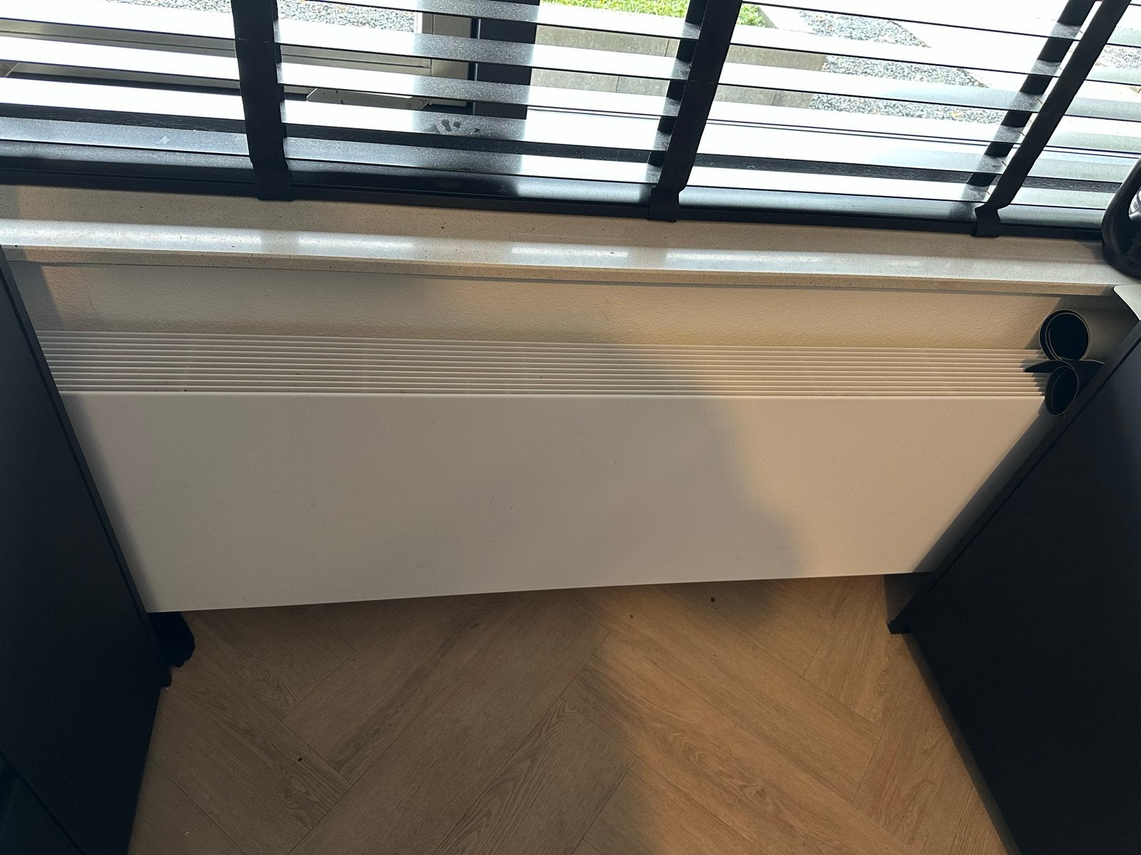 Sentimo Radiator Ombouw Wit - 135x45x5.5 cm, Ophalen, 30 tot 80 cm, Radiator, Zo goed als nieuw