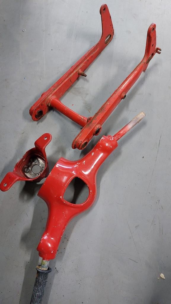 Honda C50 C70 achterbrug hoge oren en stuur, Fietsen en Brommers, Ophalen of Verzenden