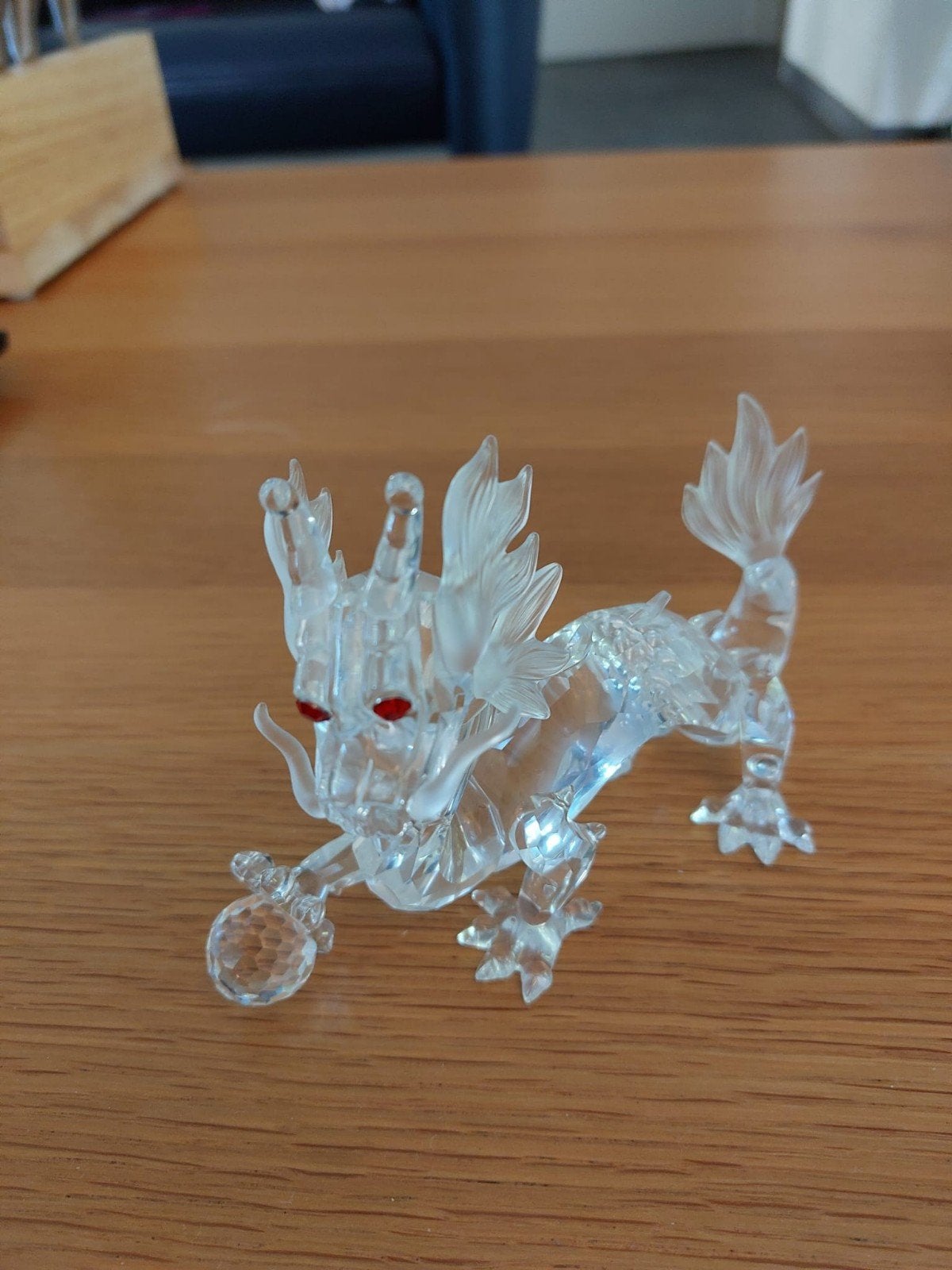 Swarovski SCS Fabelachtig Dierenrijk Draak 1996-1998, Ophalen of Verzenden, Zo goed als nieuw, Figuurtje