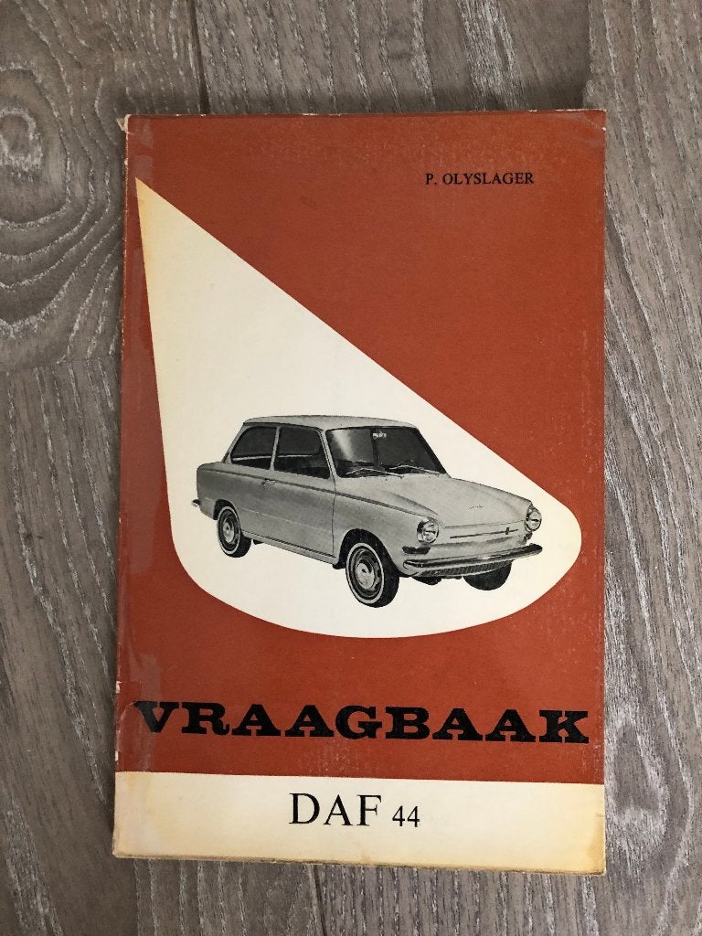 Vraagbaak DAF 44 1966-1967, Ophalen of Verzenden