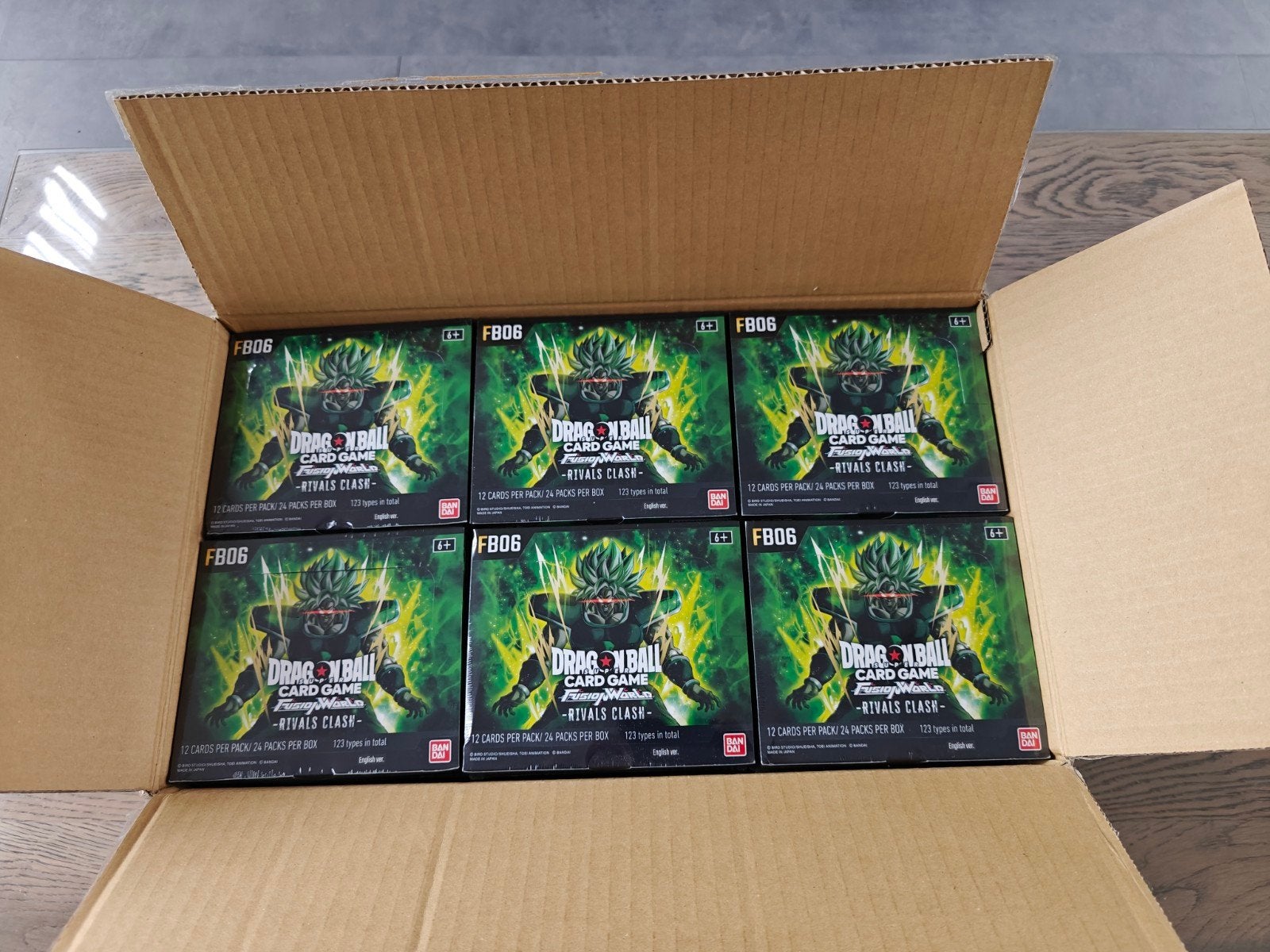 Dragonball Super Rivals Clash FB06 Booster Box Sealed !, Ophalen of Verzenden, Nieuw, Boosterbox, Foil