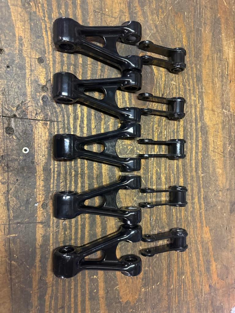 Derbi Pro Link - Nieuw gepoedercoat (zwart/grijs), Fietsen en Brommers, Frame, Gebruikt, Derbi, Derbi