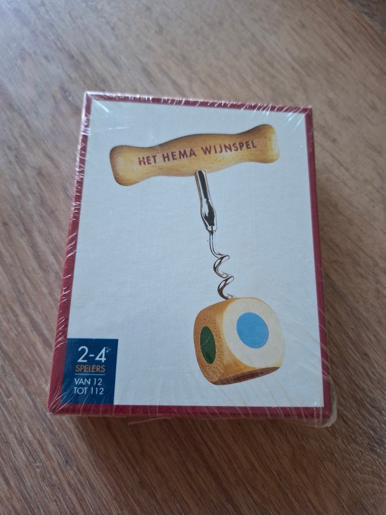 Het HEMA Wijnspel – nieuw in seal, Ophalen of Verzenden, Nieuw, HEMA