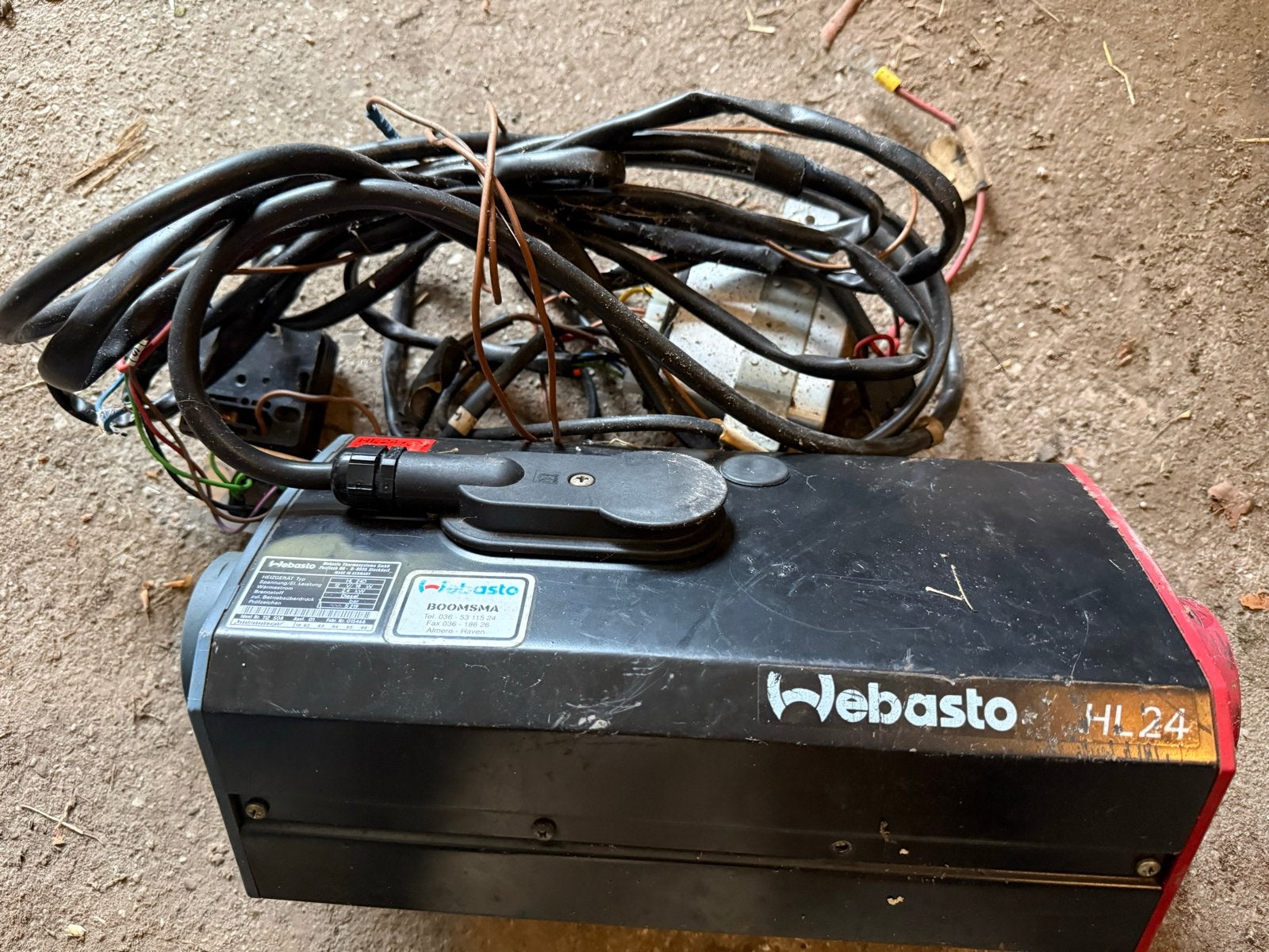 Webasto HL 24D Diesel Standkachel 12V met thermostaat, Auto-onderdelen, Airco en Verwarming, Ophalen of Verzenden, Gebruikt, Universele onderdelen