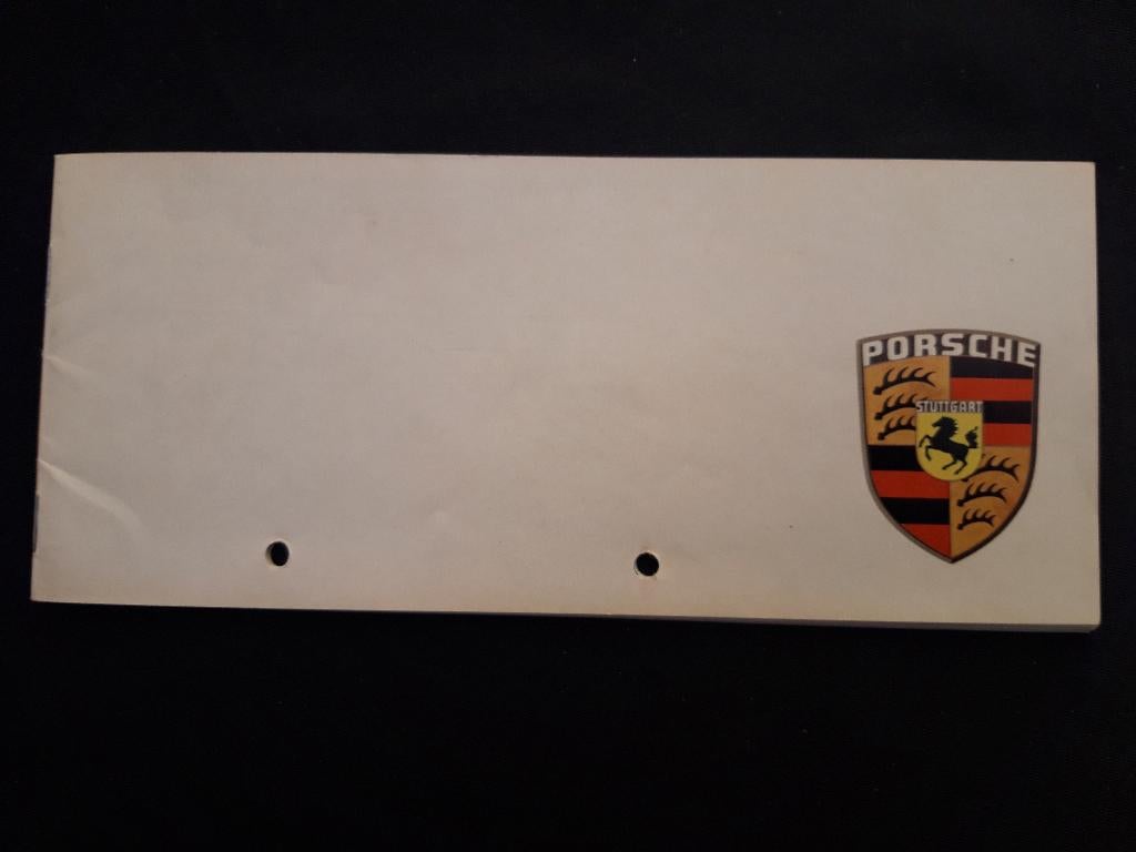 folder Porsche  911 – 911 S – 912 Duits, Boeken, Ophalen of Verzenden, Gelezen, Porsche