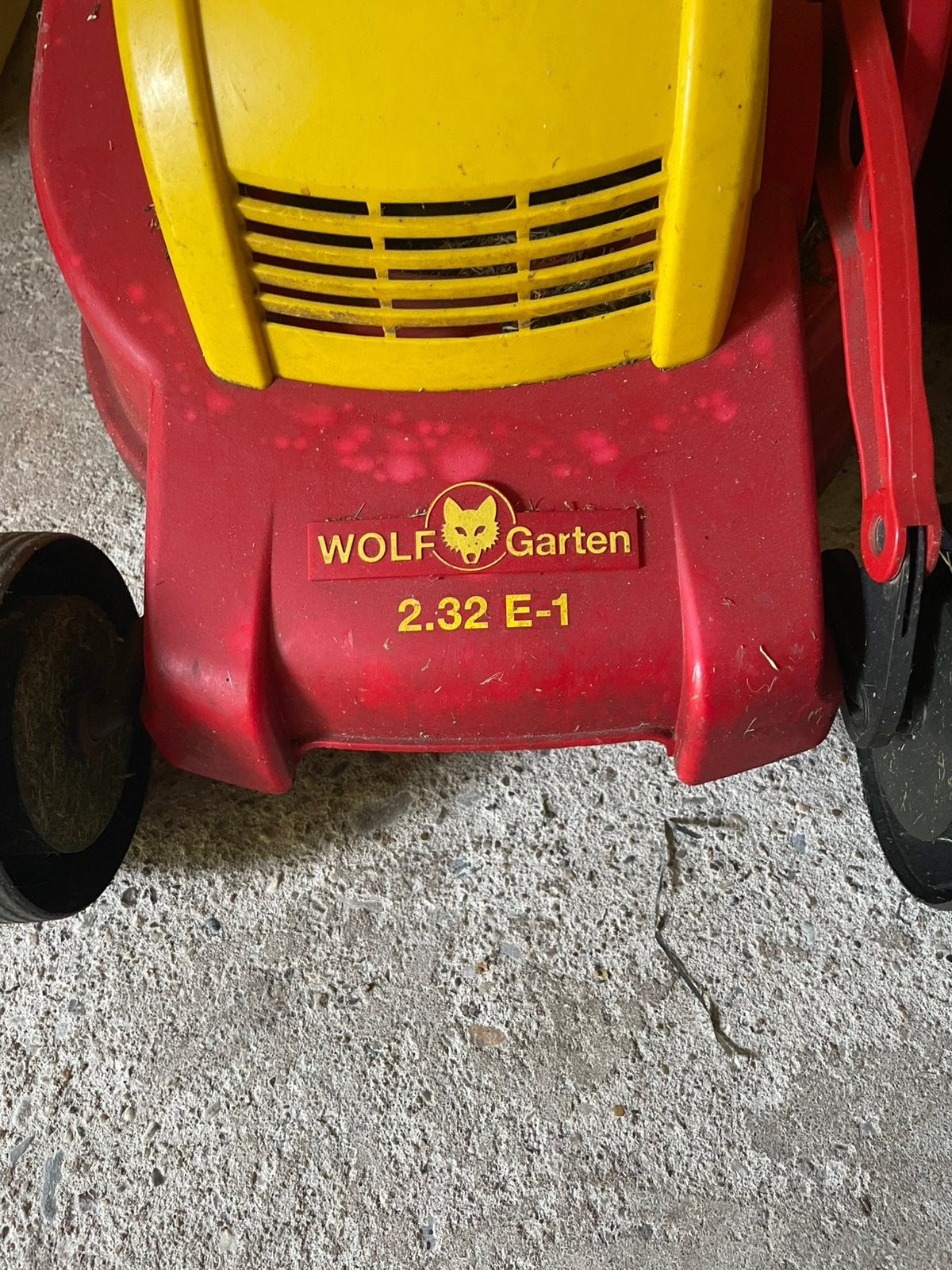 Wolf Garten electrische grasmaaier., Ophalen, Gebruikt