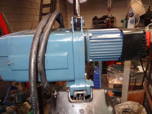 DEMAG ketting takel DK 125 kg, Doe-het-zelf en Verbouw, Lieren en Takels, Ophalen of Verzenden, Zo goed als nieuw, Elektrisch