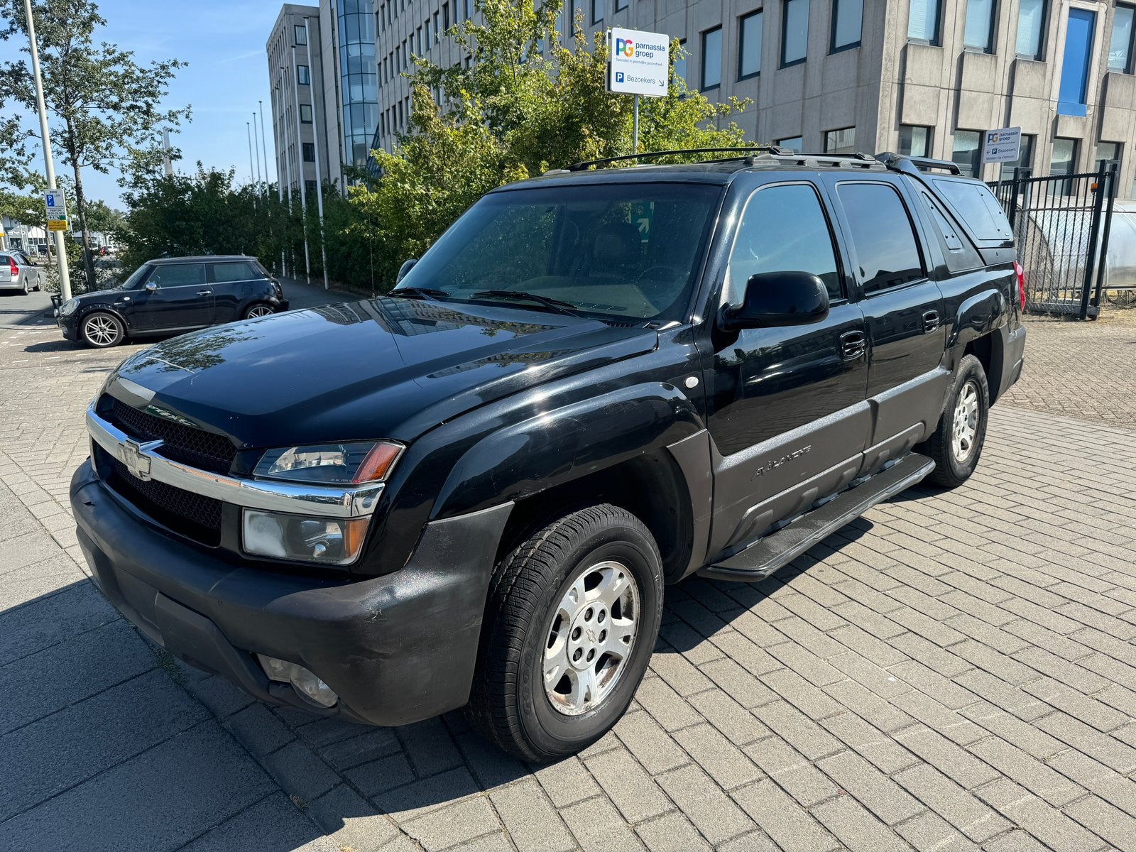 Chevrolet avalanche 2003 5.3L LPG AUT 4X4 LEDER PARTS EXPORT, Auto's, Chevrolet, Zwart, Leder, Bedrijf, Vierwielaandrijving