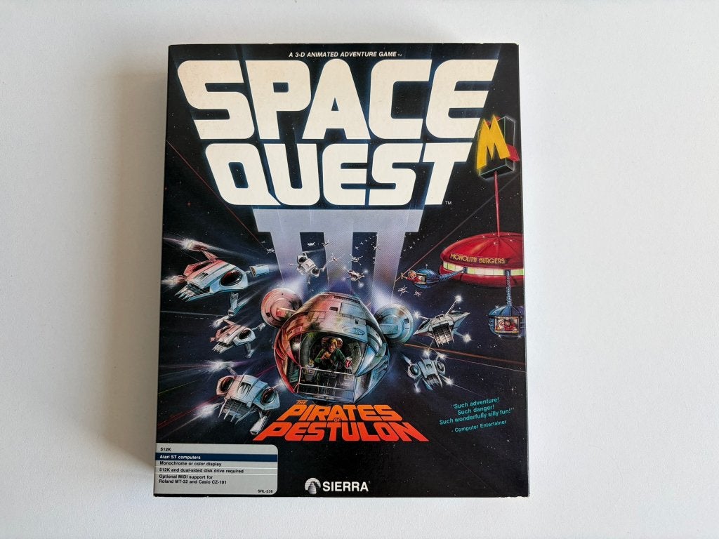 Space Quest III: The Pirates of Pestulon - Sierra Big Box, Avontuur en Actie, 1 speler, Ophalen of Verzenden, Zo goed als nieuw