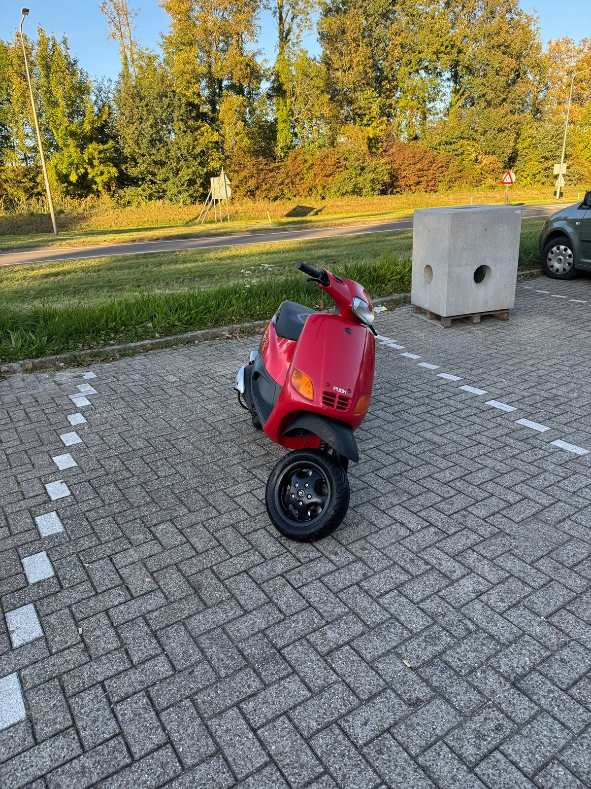 Zip type 3 op brom, Ophalen, Zo goed als nieuw, Blok, Piaggio