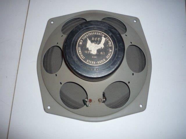 Vintage Full-range speaker R-T-F Leipzig 6 Ohm., Audio, Tv en Foto, Luidsprekers, Overige merken, Gebruikt, Overige typen, Ophalen of Verzenden