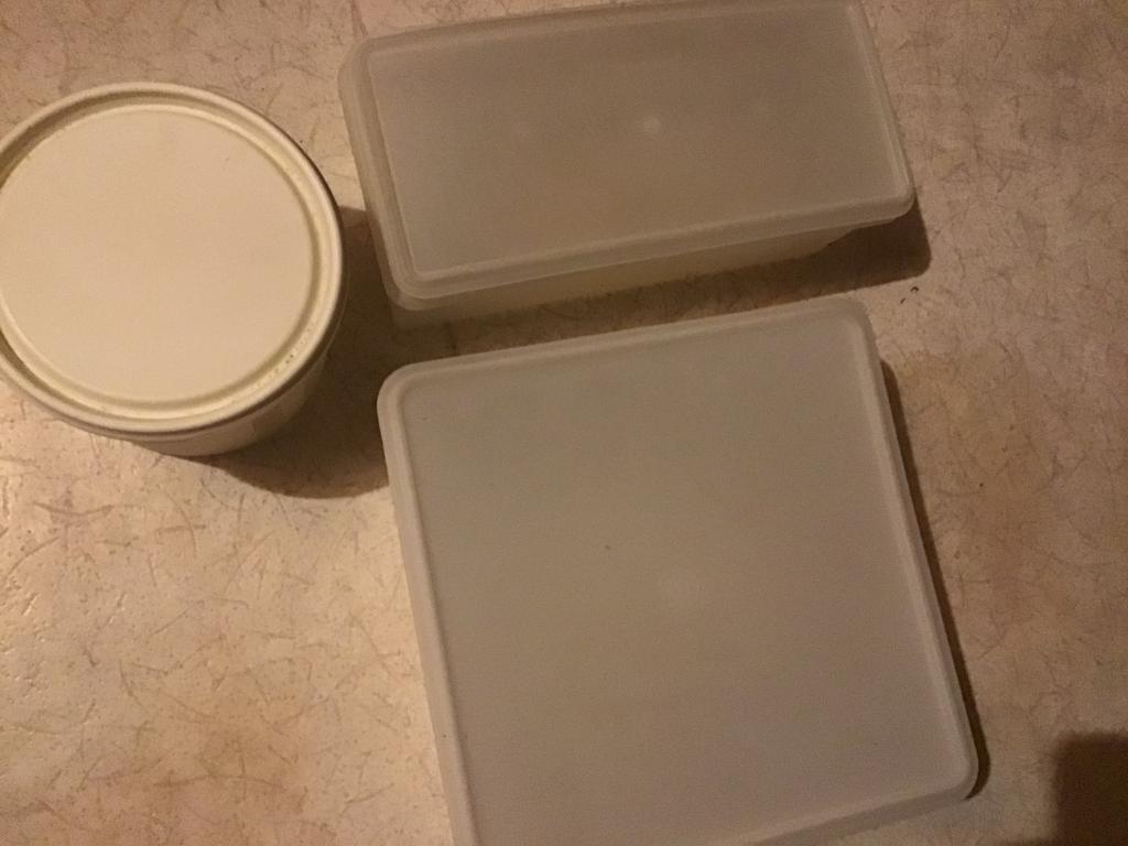 Tupperware, Ophalen, Gebruikt