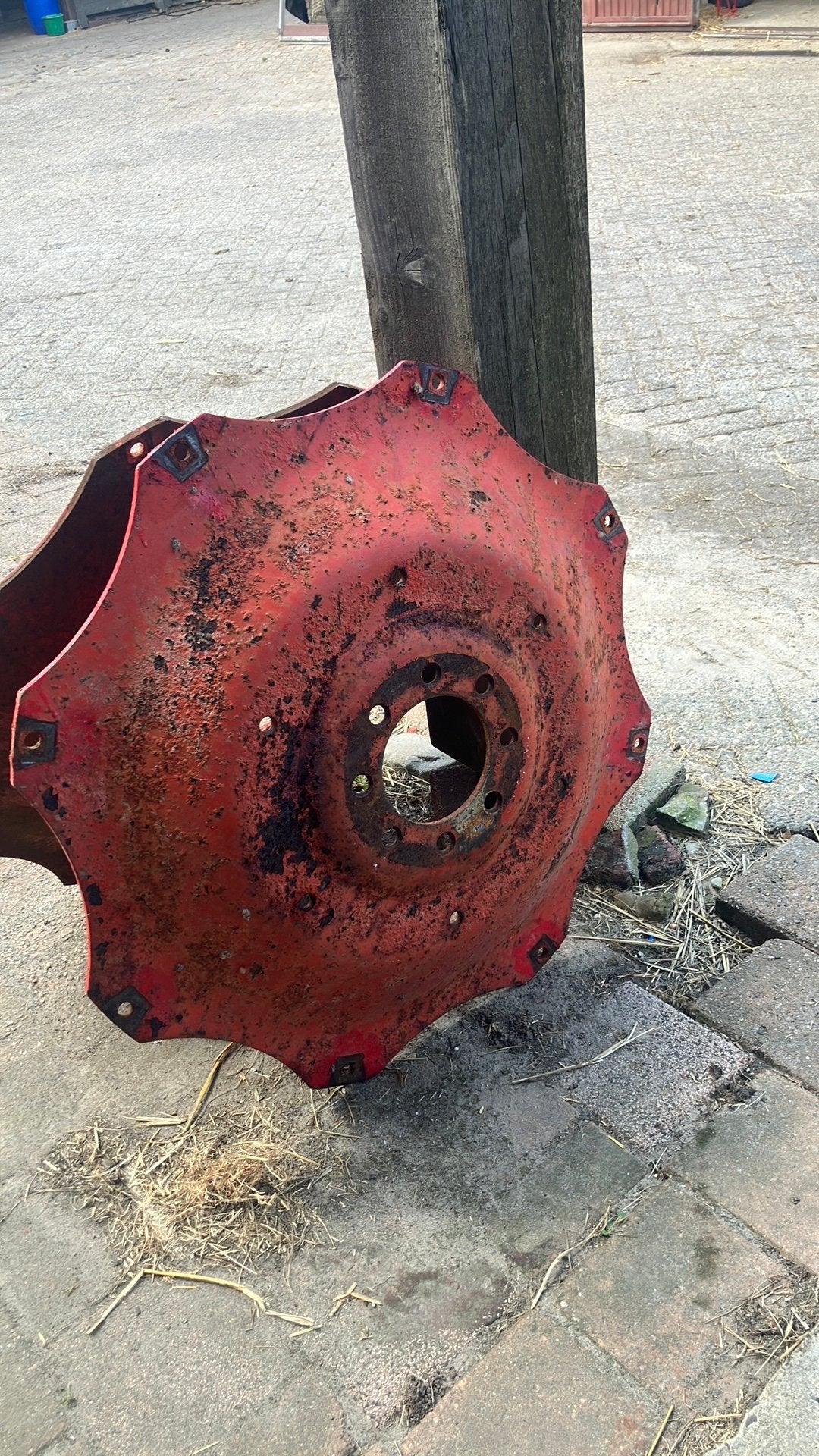 Hartplaten 38inch deutz fendt zf, Ophalen