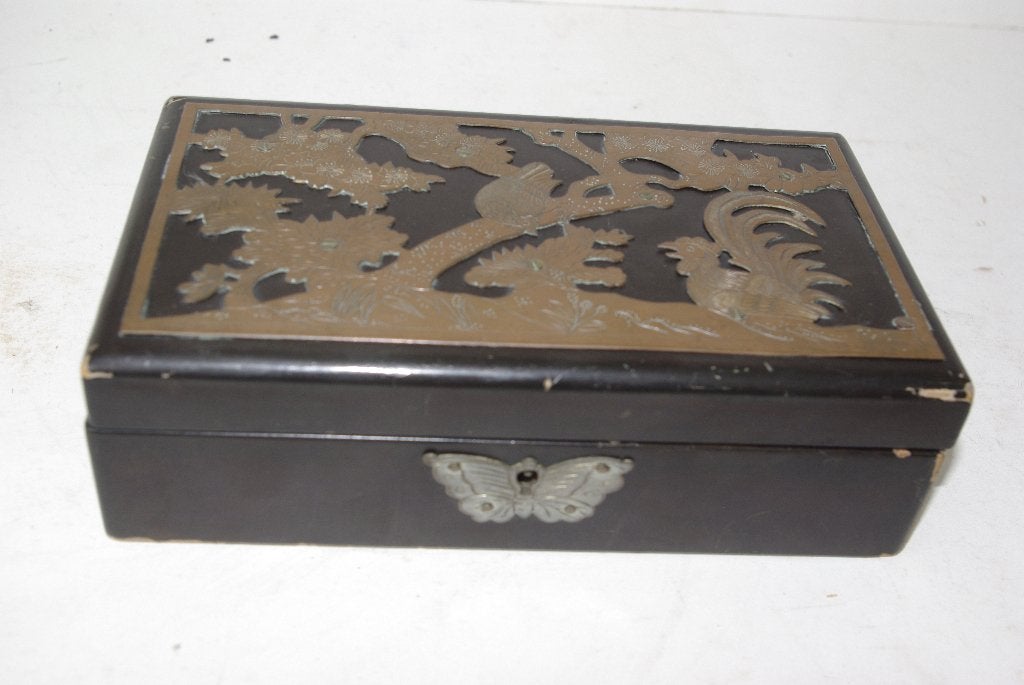 Lakkist ( Aziatisch, Antiek en Kunst, Ophalen of Verzenden, Hout, Houtsnijwerk