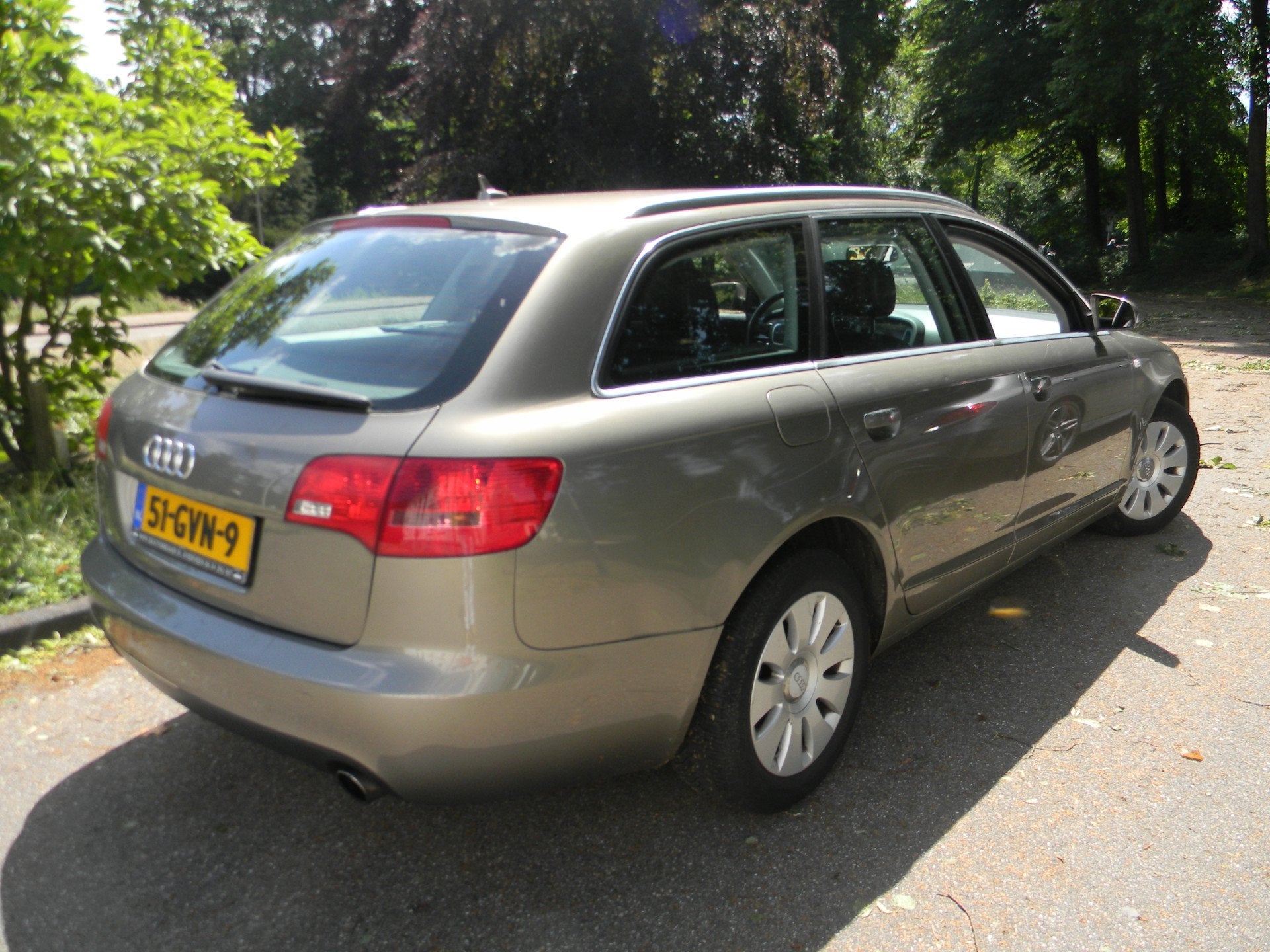 Audi A6 AVANT 2.0 TFSI AUT, AIRCO, MOOI VOLLEDER (bj 2008), Auto's, Gebruikt, 1984 cc, Beige, 170 pk