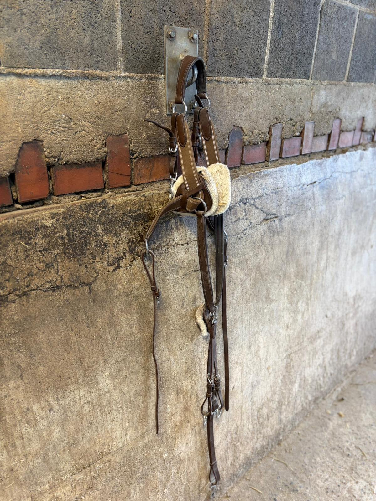 Borsttuig, hoofdstel, singels te koop., Dieren en Toebehoren, Paarden en Pony's | Hoofdstellen en Tuigage, Ophalen of Verzenden