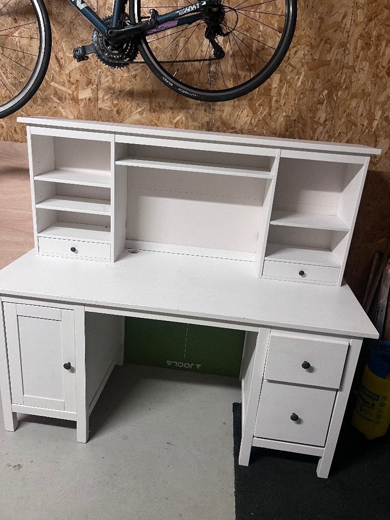 Bureau meisjes gratis, Huis en Inrichting, Ophalen, Gebruikt, Wit