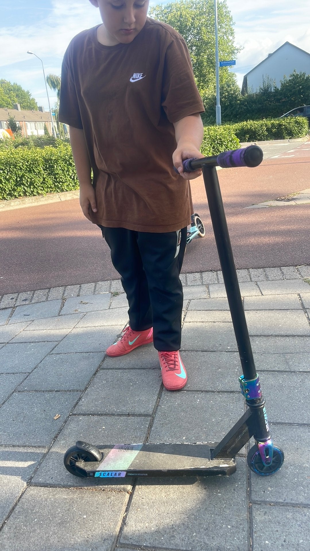 Scalar step, Fietsen en Brommers, Steps, Ophalen, Zo goed als nieuw, Gewone step