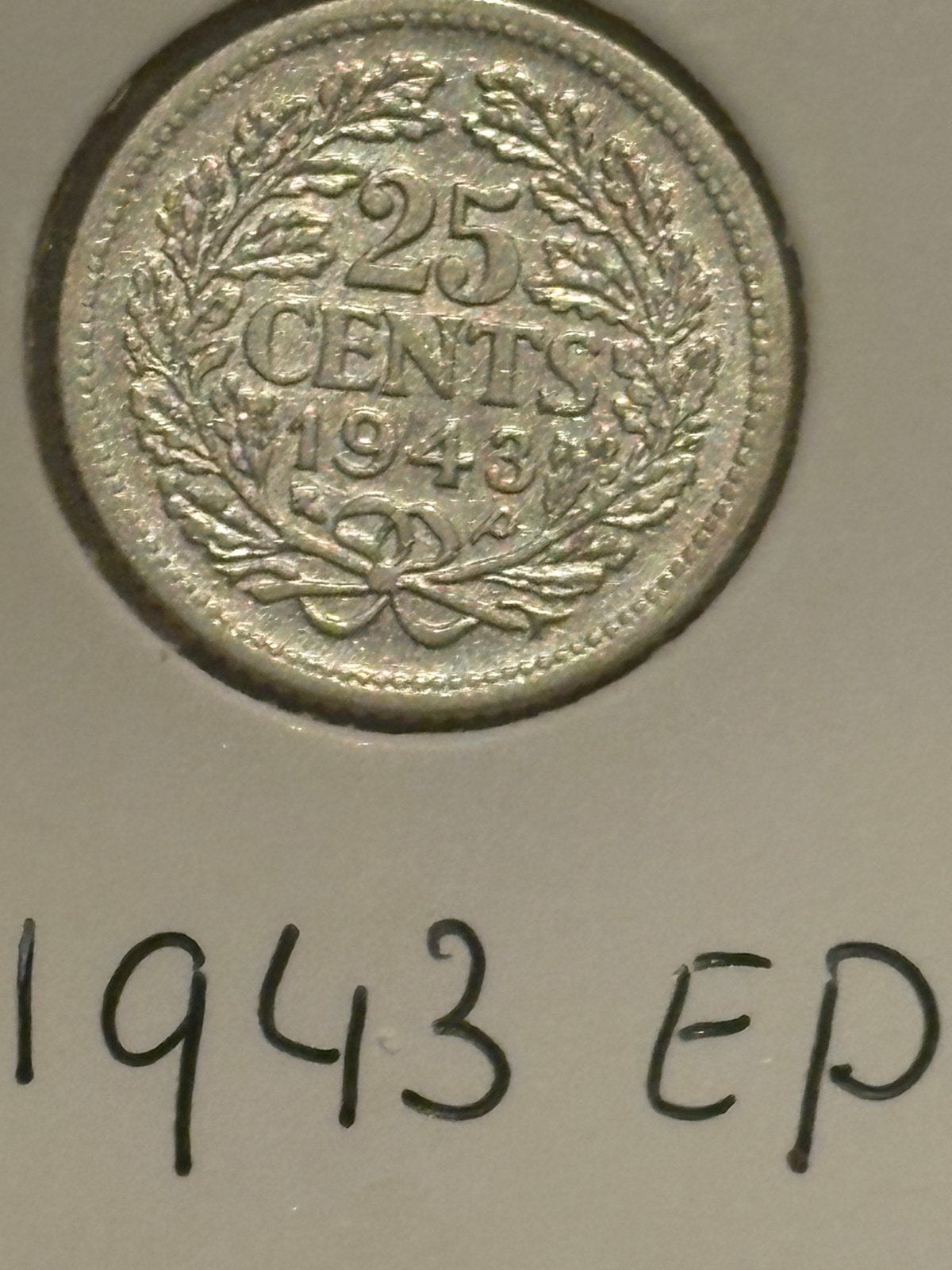 WW2 Kwartjes Wilhelmina (Zilver/Zink) - Complete set, Postzegels en Munten, Munten | Nederland, Setje, Zilver, 25 cent, Ophalen of Verzenden