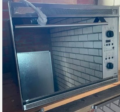 Atag combi oven MC111G5UA01 RVS look, Ophalen, 45 tot 50 cm, Gebruikt, Combi-oven