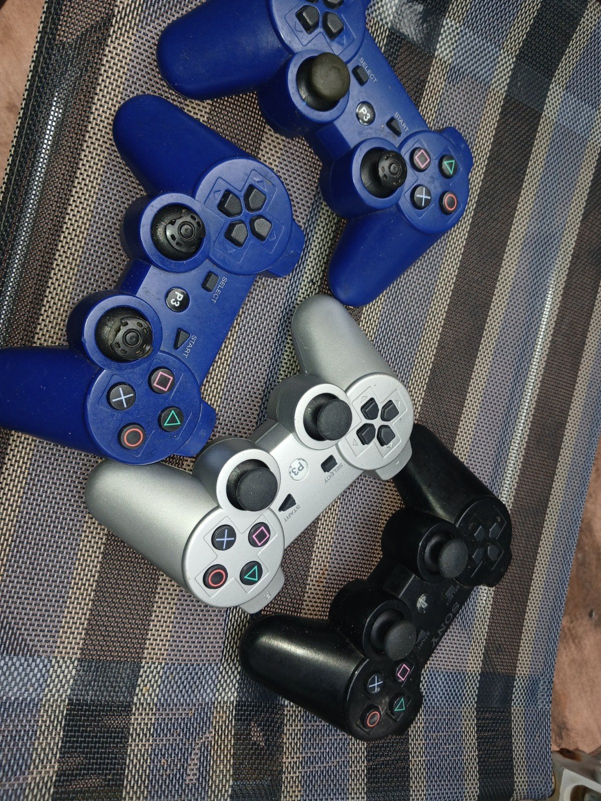 Diverse PlayStation 3 controllers (4 stuks), Ophalen of Verzenden, Gebruikt, Controller, PlayStation 3