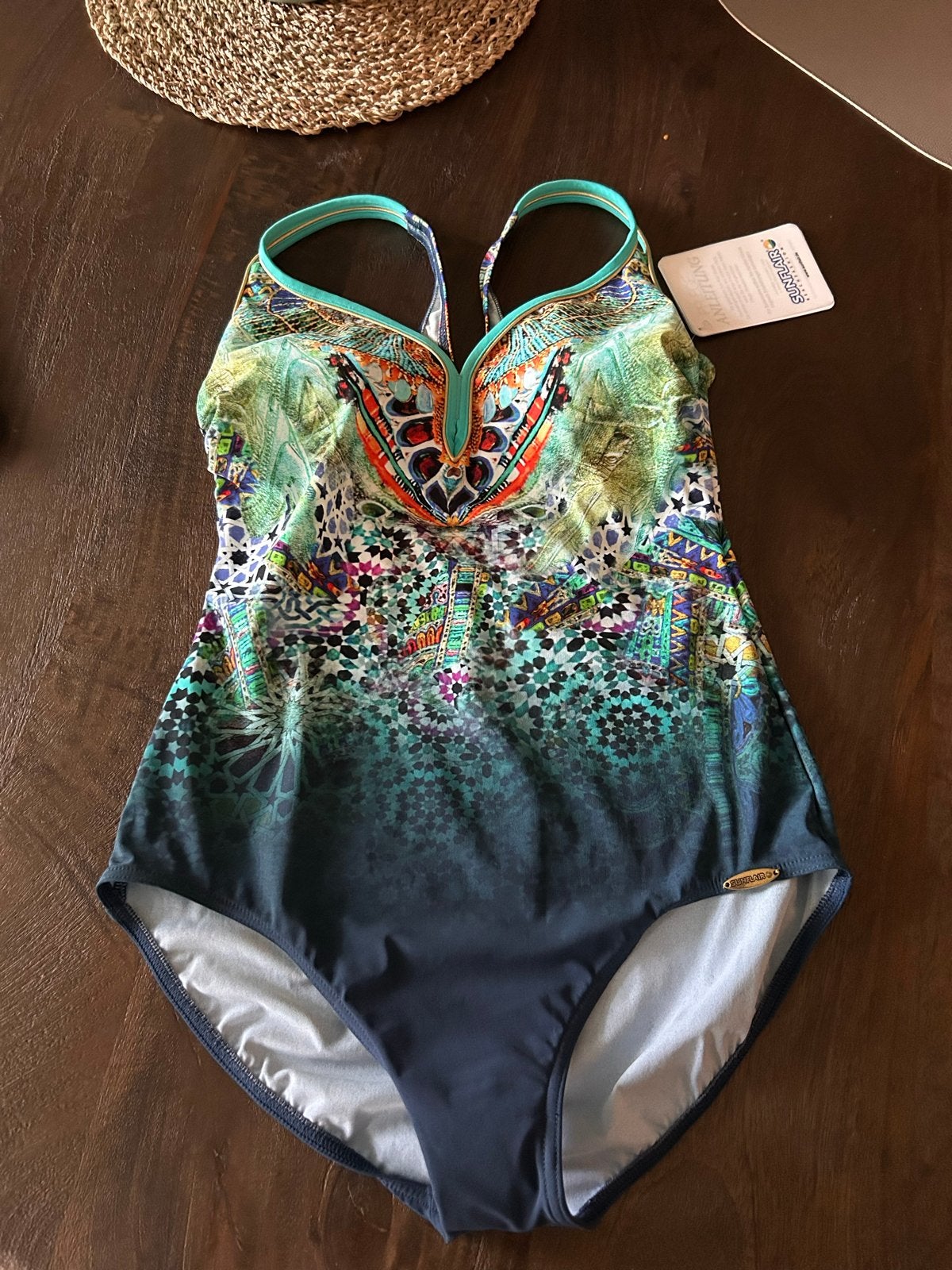 Nieuwe Sunflair badpak 42 met kleurrijke print, Verzenden, Nieuw, Meerkleurig, Badpak