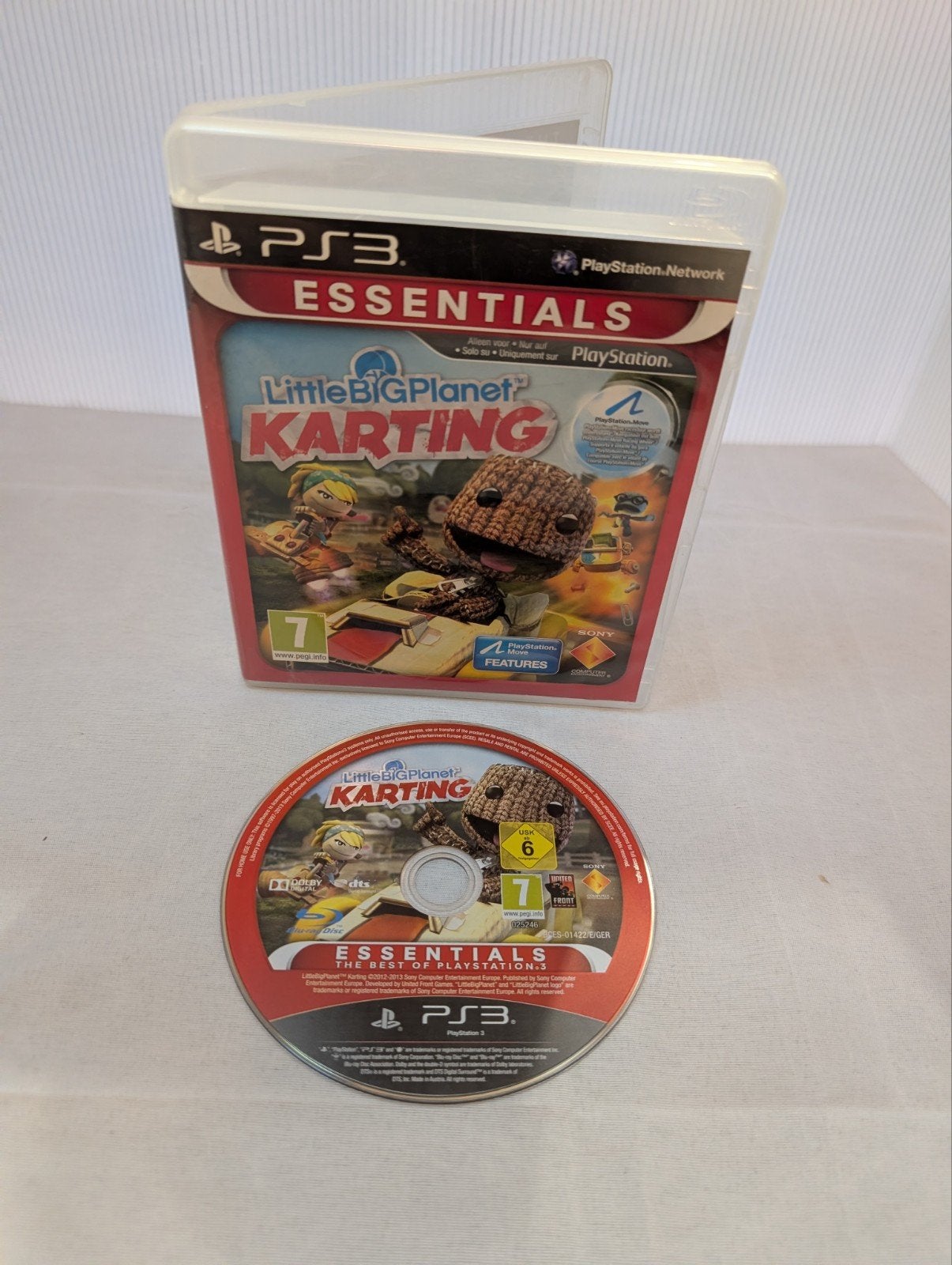LittleBigPlanet Karting PS3 - Raceplezier voor iedereen!, Gebruikt, Verzenden, Racen en Vliegen, Eén computer