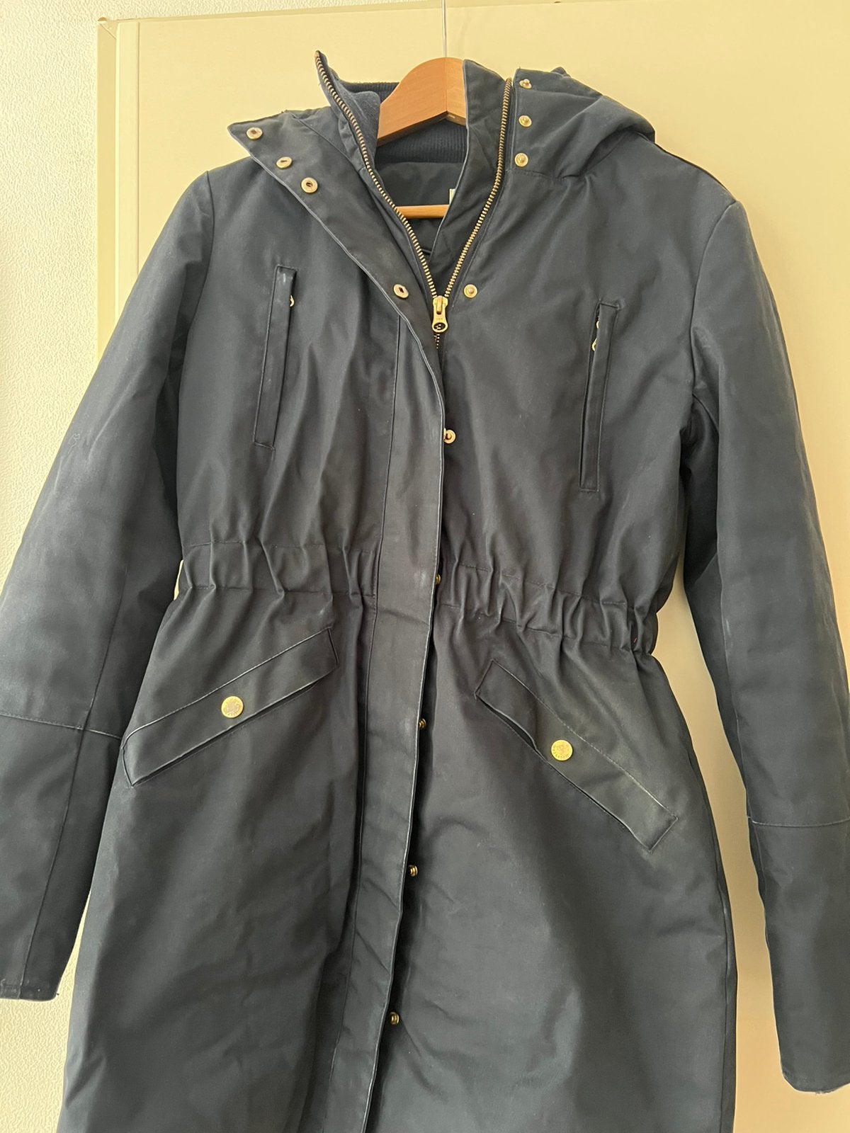 Modstrom jas, blauw, maat S-36, Kleding | Dames, Ophalen of Verzenden, Zo goed als nieuw, Blauw