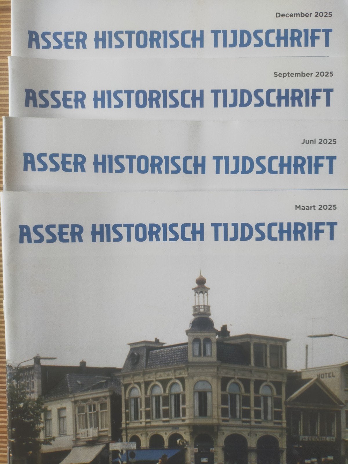 Asser Historisch Tijdschrift - 2025, Ophalen of Verzenden, Zo goed als nieuw, Overige typen