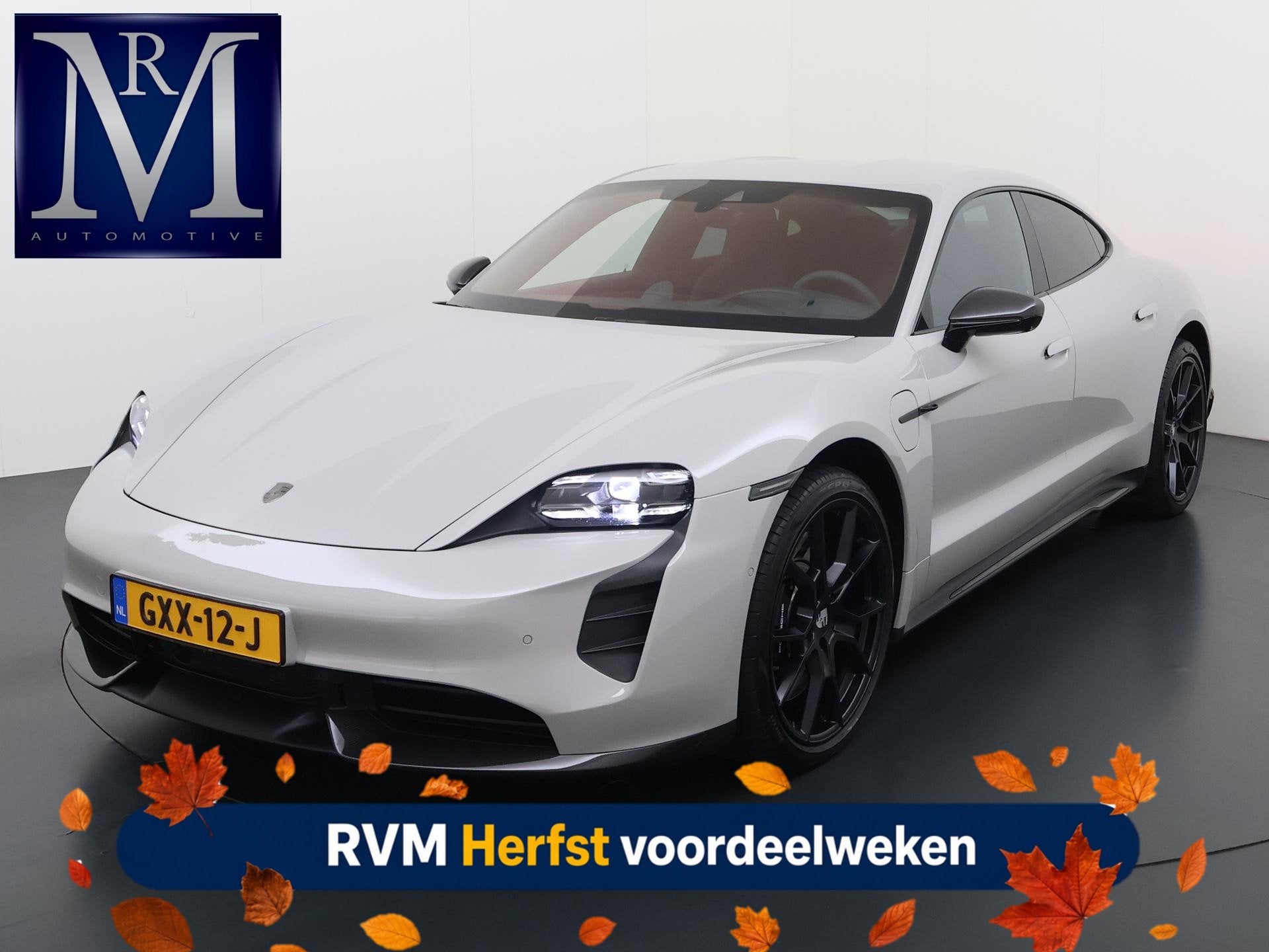 Porsche Taycan Turbo 93 kWh VAN:89.900,- VOOR:84.877 ,- UW H, Auto's, Dealer onderhouden, 4 stoelen, 93 kWh, Vierwielaandrijving